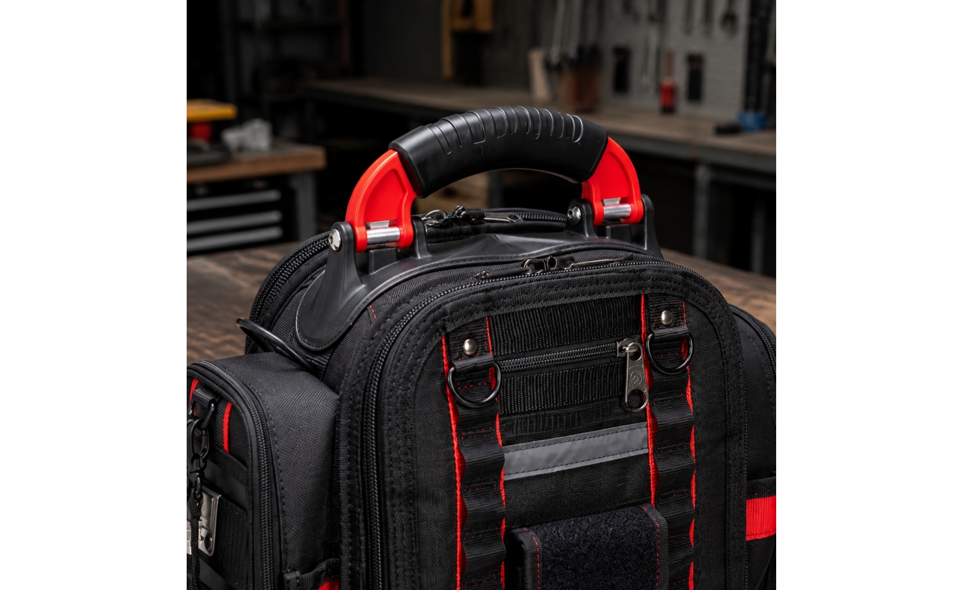 Tool Backpack with Multiple Compartments Multi-Compartment Tool Backpack Padded