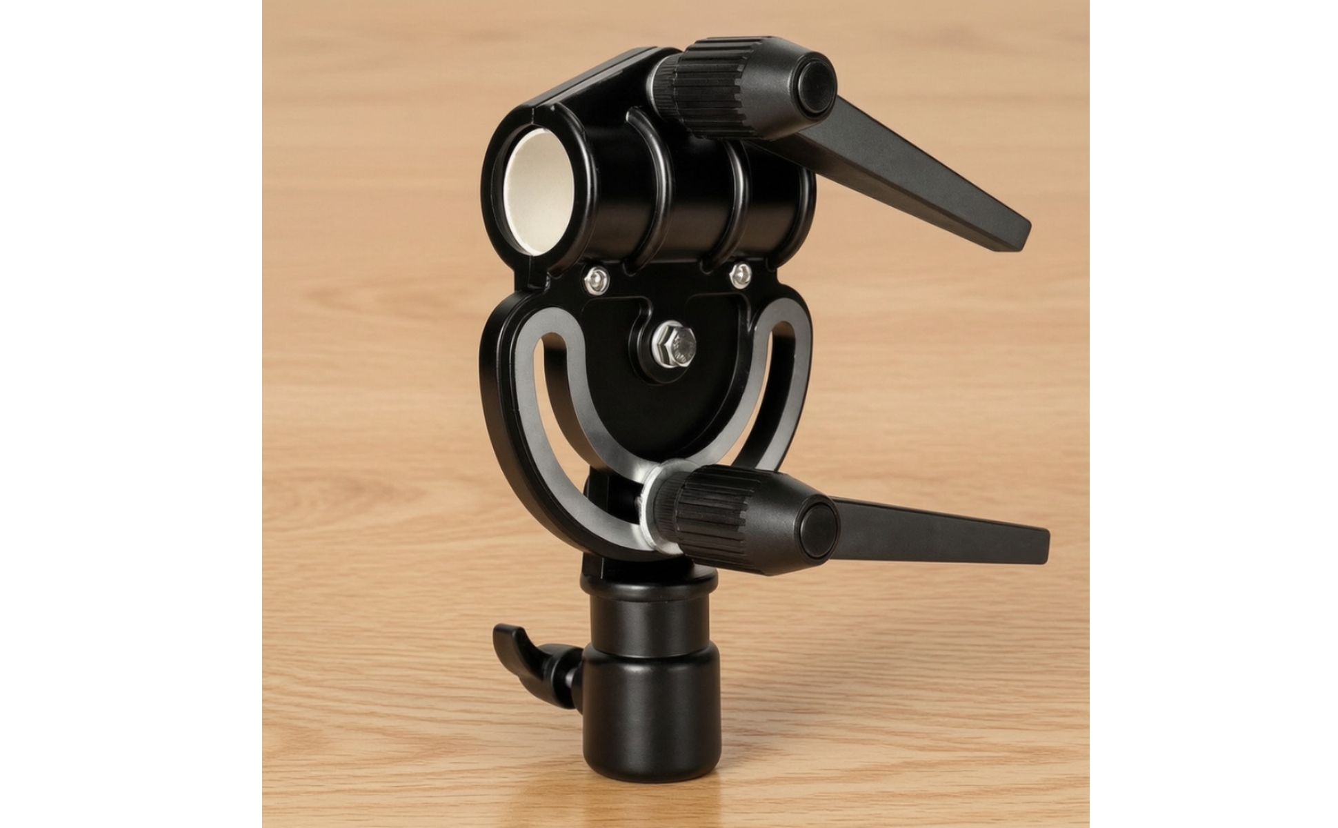 Photographic Light-Stand Crossbar Adapter Compact Swivel Mounting Accessory