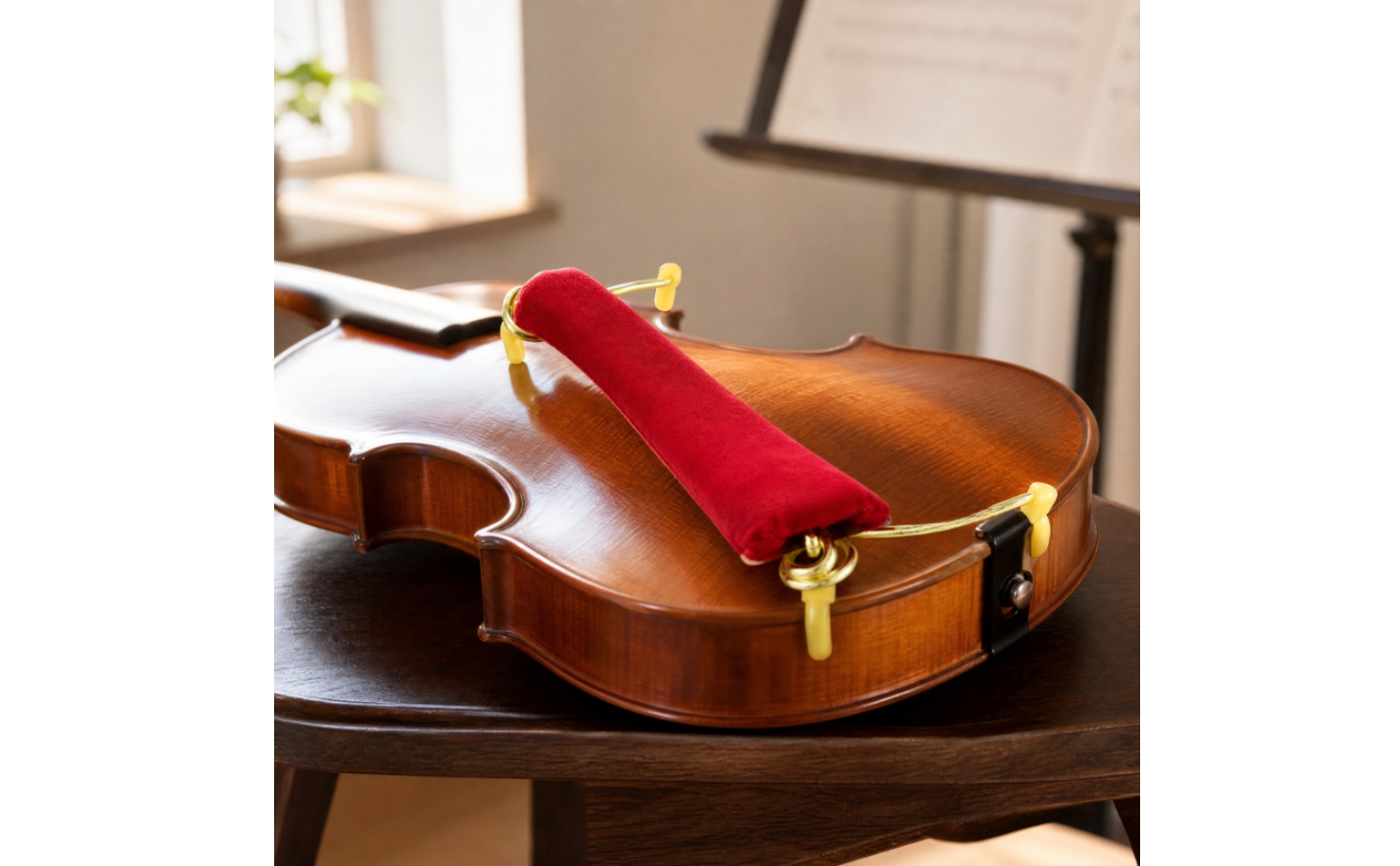 Violin Shoulder Rest Comfortable Violin Shoulder Support Adjustable