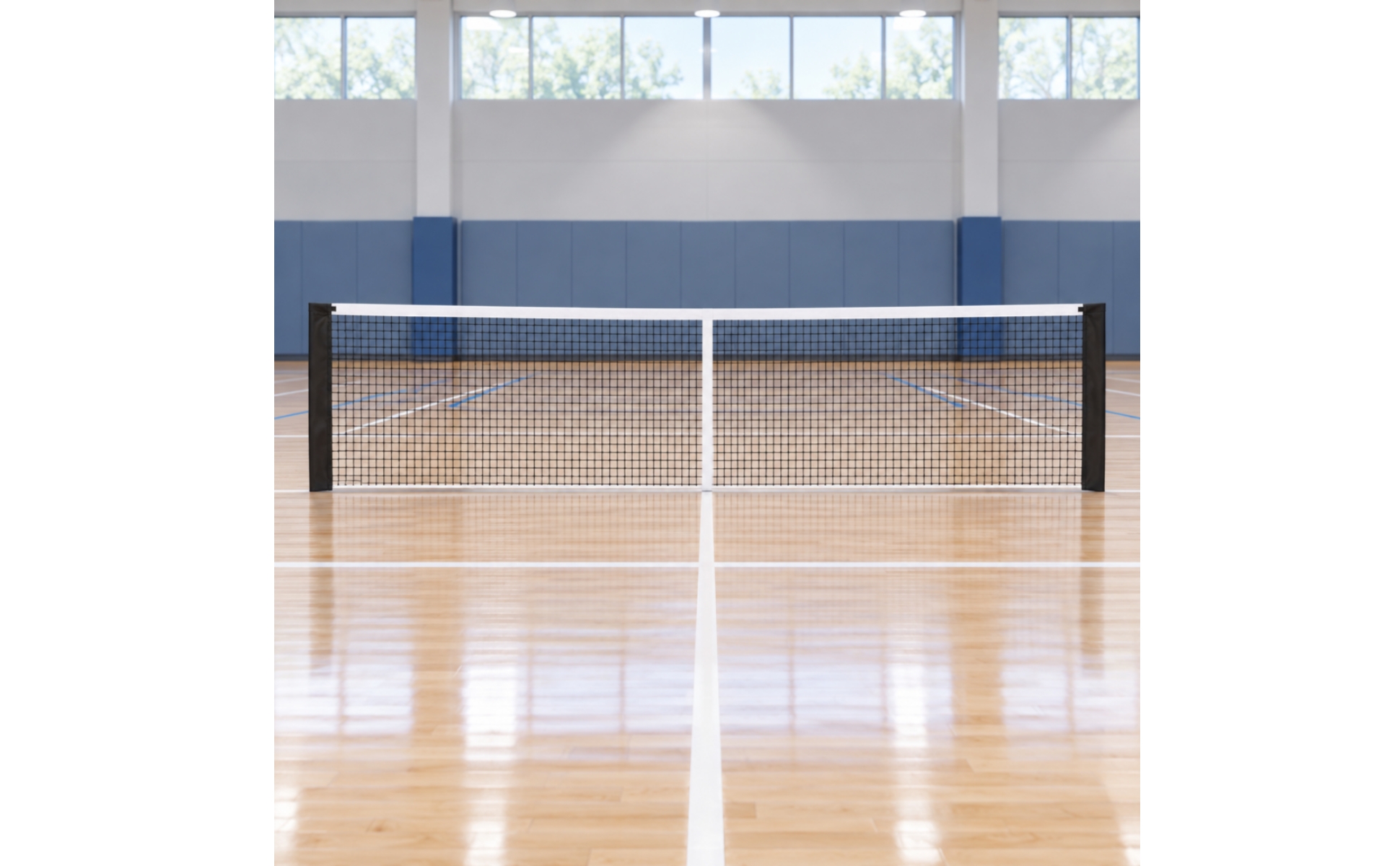 Pickleball Net Reinforced Border Mesh Heavy Duty for Recreational Play