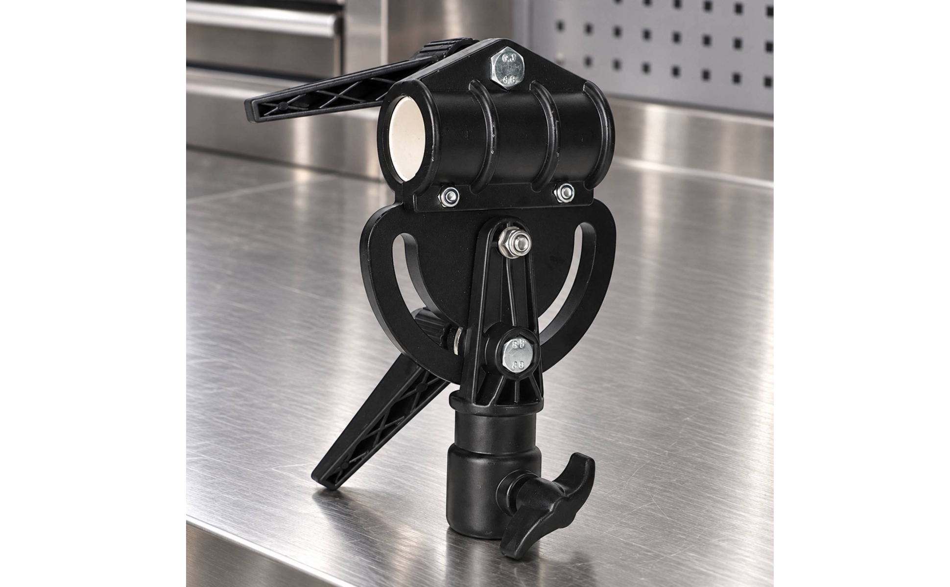 Photographic Light-Stand Crossbar Adapter Compact Swivel Mounting Accessory