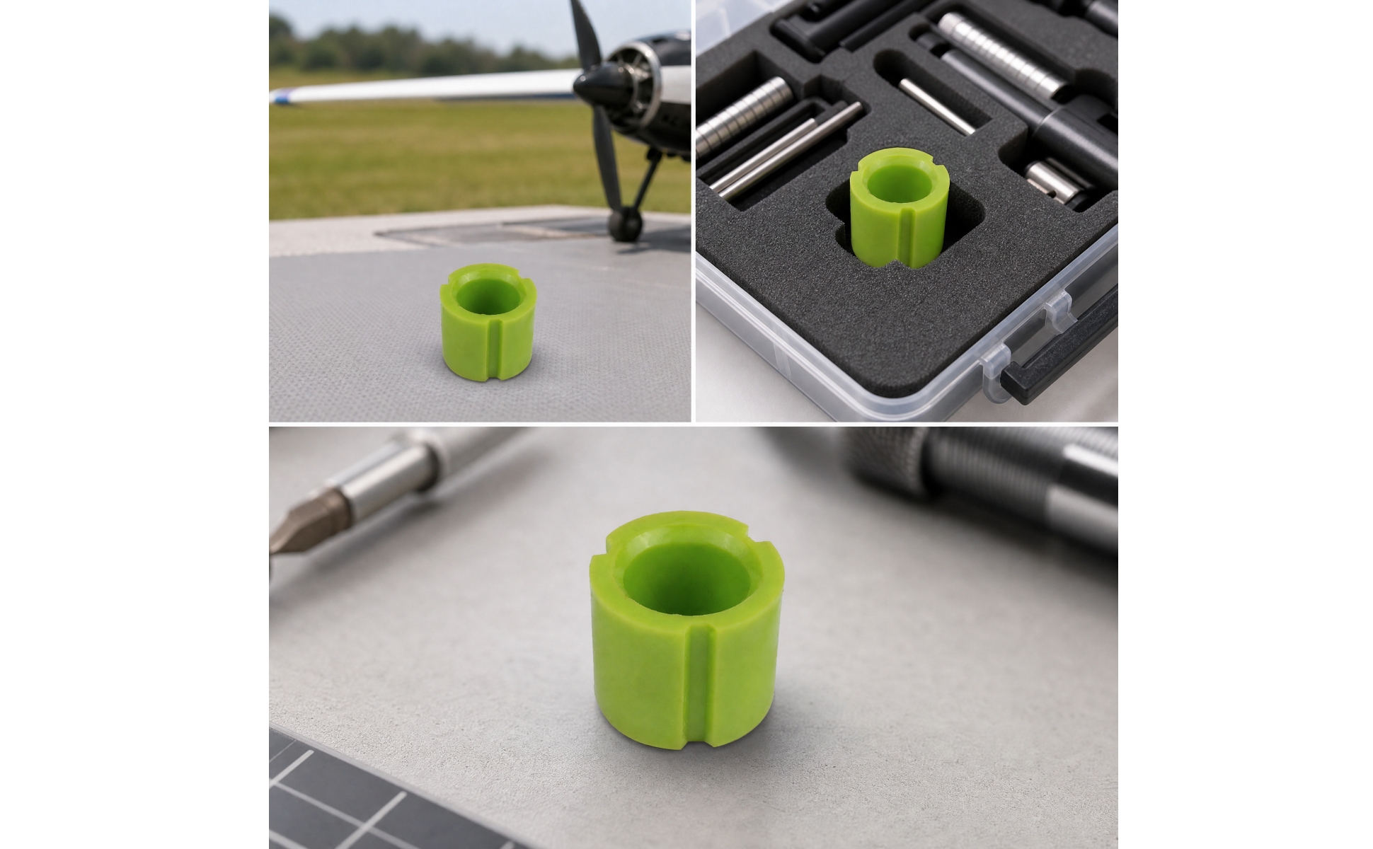 Silicone Starter Accessory Wear-Resistant for Flight Box Storage, RC Hobbyists