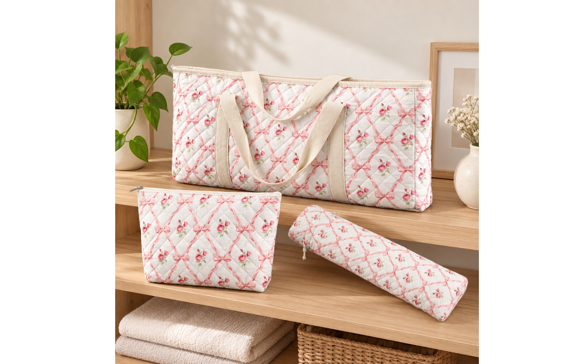 3 Pieces Storage Organizer Lightweight for Bathroom Cabinet, Drawer Organization