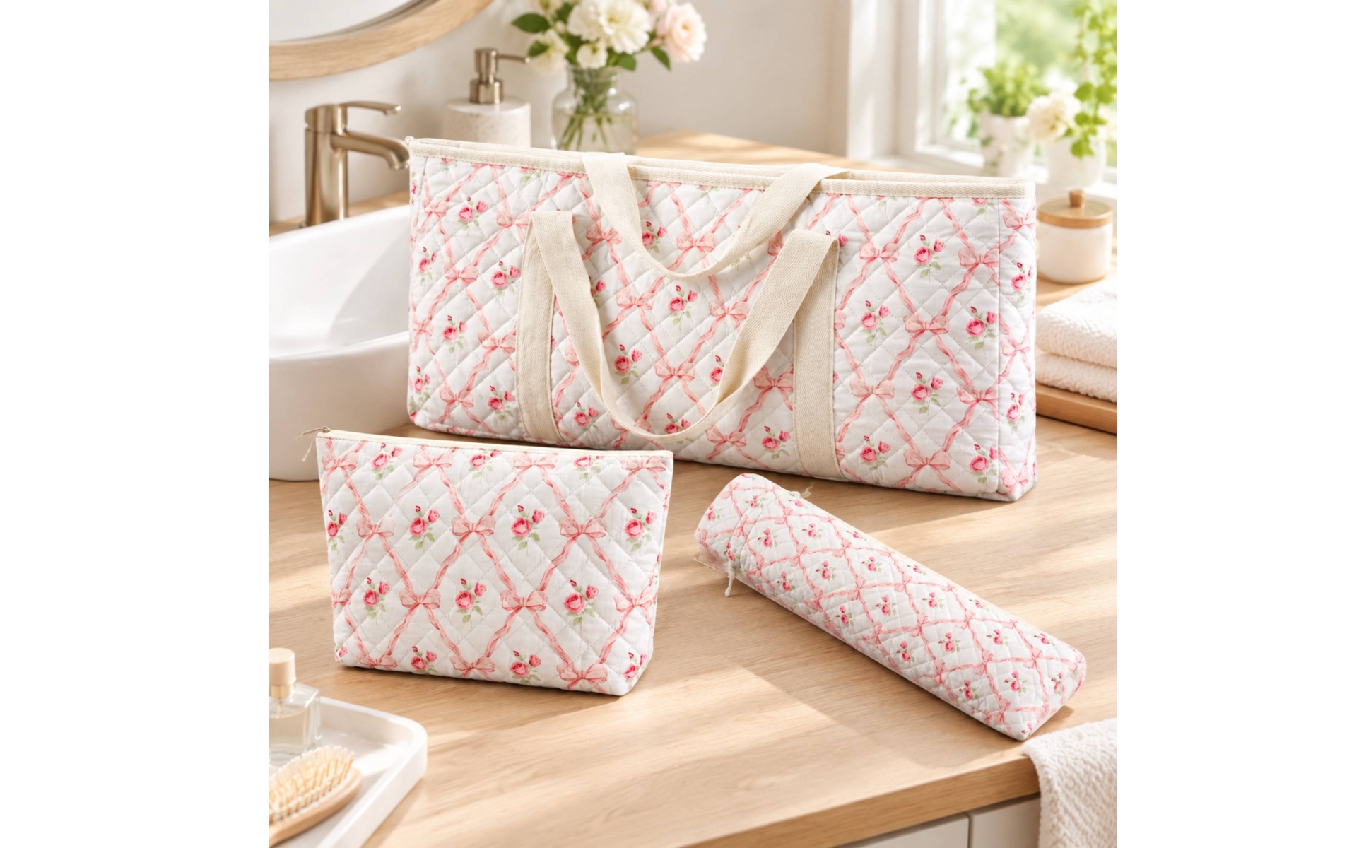 3 Pieces Storage Organizer Lightweight for Bathroom Cabinet, Drawer Organization