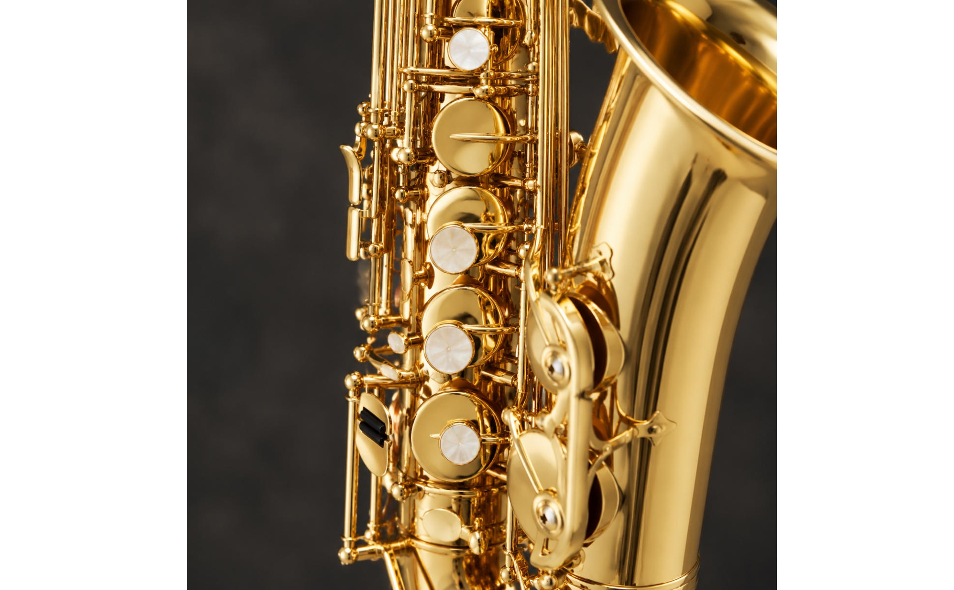 B-tenor-saxophon-tenorsaxophon Messing B-tenorsaxophon goldlackiert für Übung