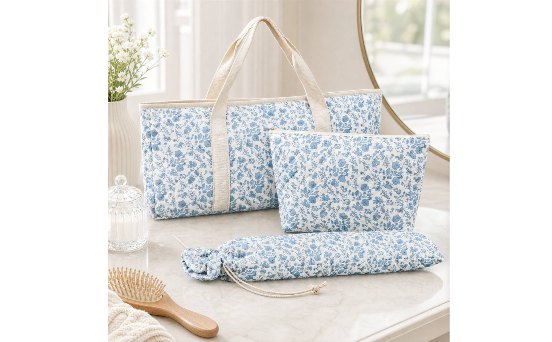 3 Pieces Storage Organizer Lightweight for Bathroom Cabinet, Drawer Organization