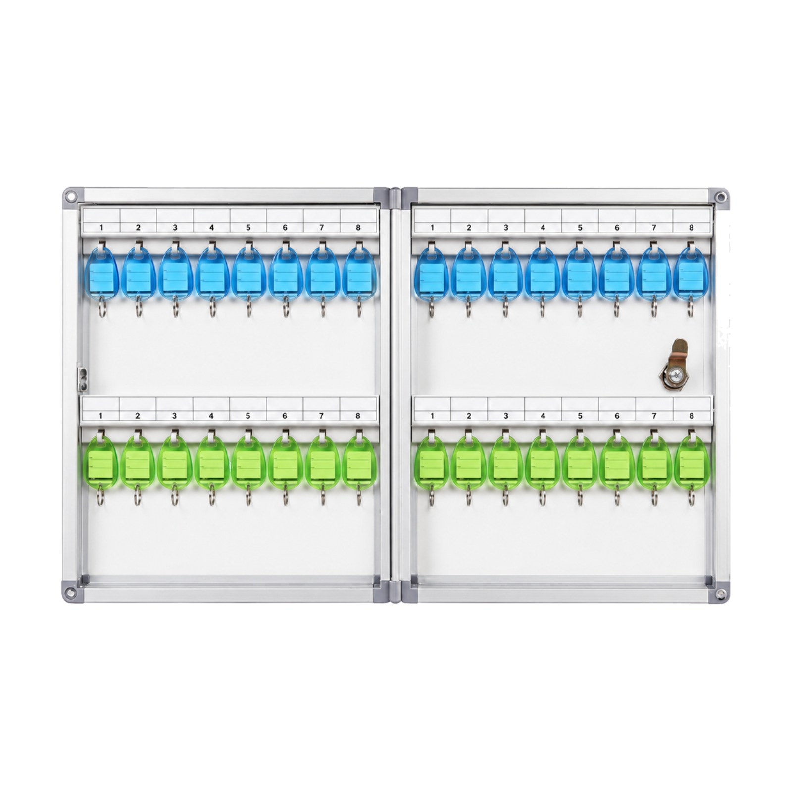 Key Management Cabinet with Lock Lockable for Garages, Property Managers