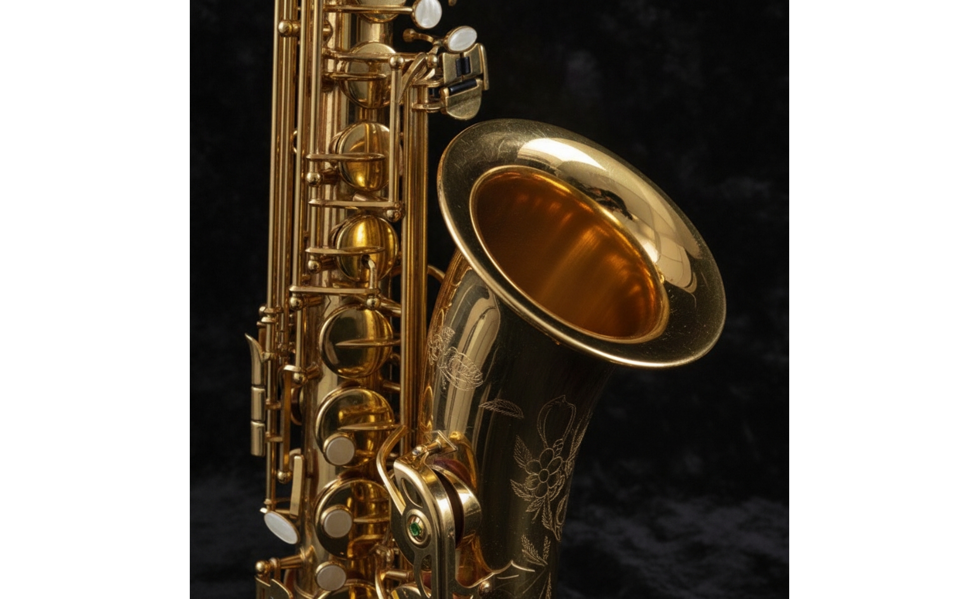 B-tenor-saxophon-tenorsaxophon Messing B-tenorsaxophon goldlackiert für Übung