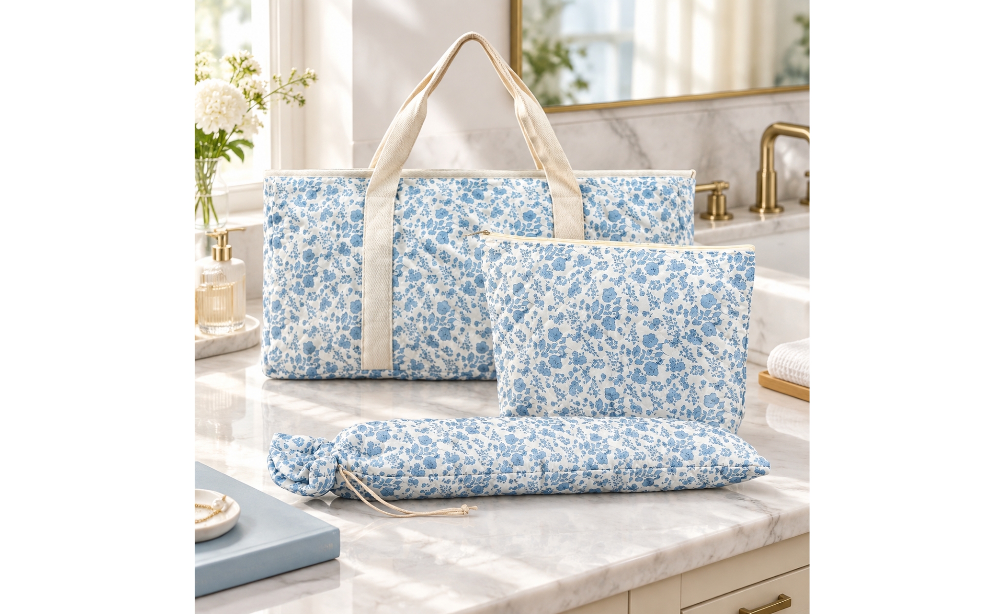 3 Pieces Storage Organizer Lightweight for Bathroom Cabinet, Drawer Organization