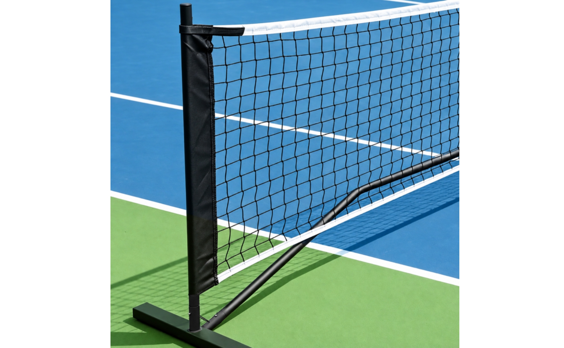 Pickleball Net Reinforced Border Mesh Heavy Duty for Recreational Play