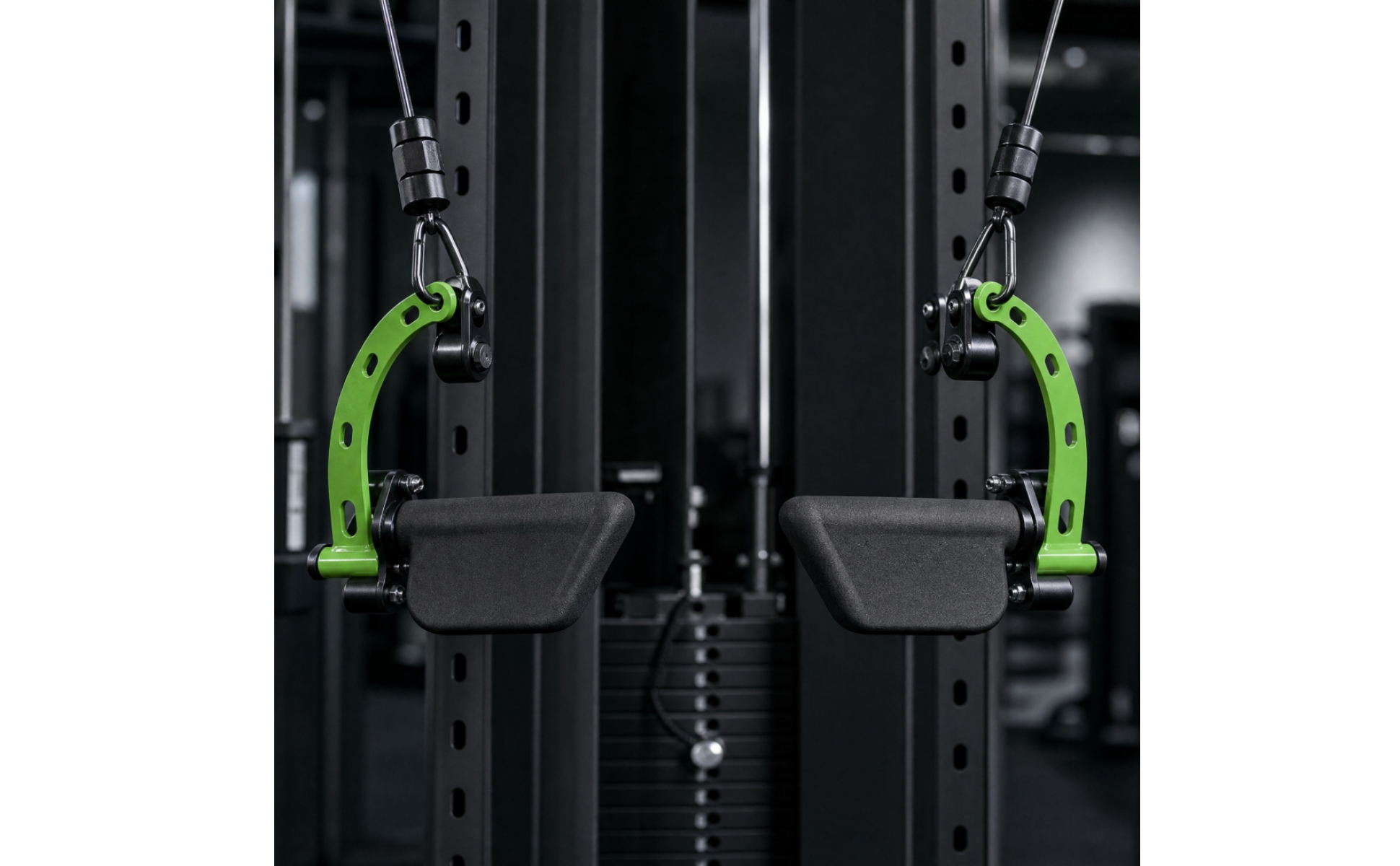 Cable-Machine Strength-Training Handle Metal Cable Machine Handles Adjustable