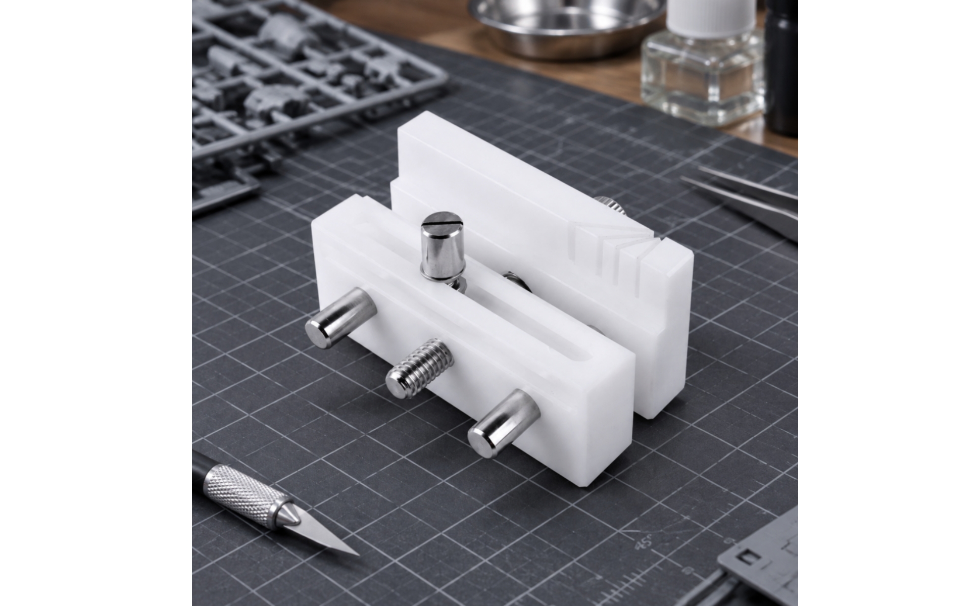 Model-Making Angle Jig Compact Miniature Jig with Angle