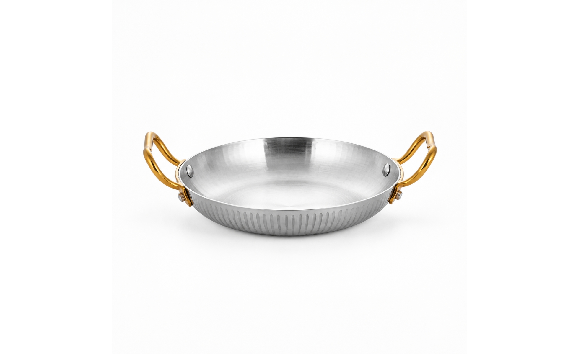 Serving Dish Evenly Spaced Vertical Ribbing for Catering Displays, Dining Tables