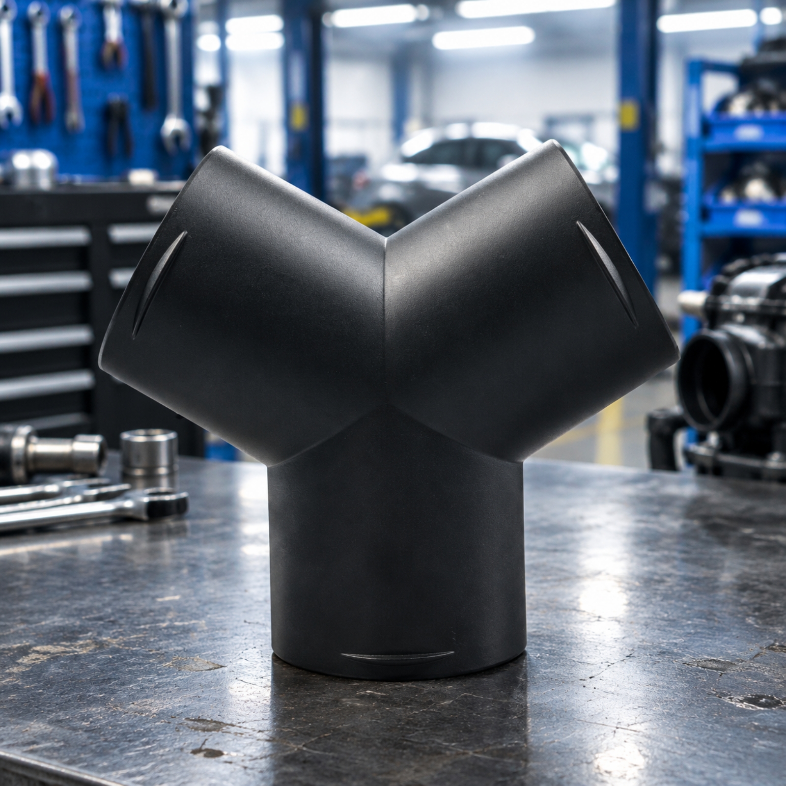 PA66 Kunststoff Y-Verteiler Luftdicht Y-Luftkanalverteiler Sturdy für - Produktbild 3