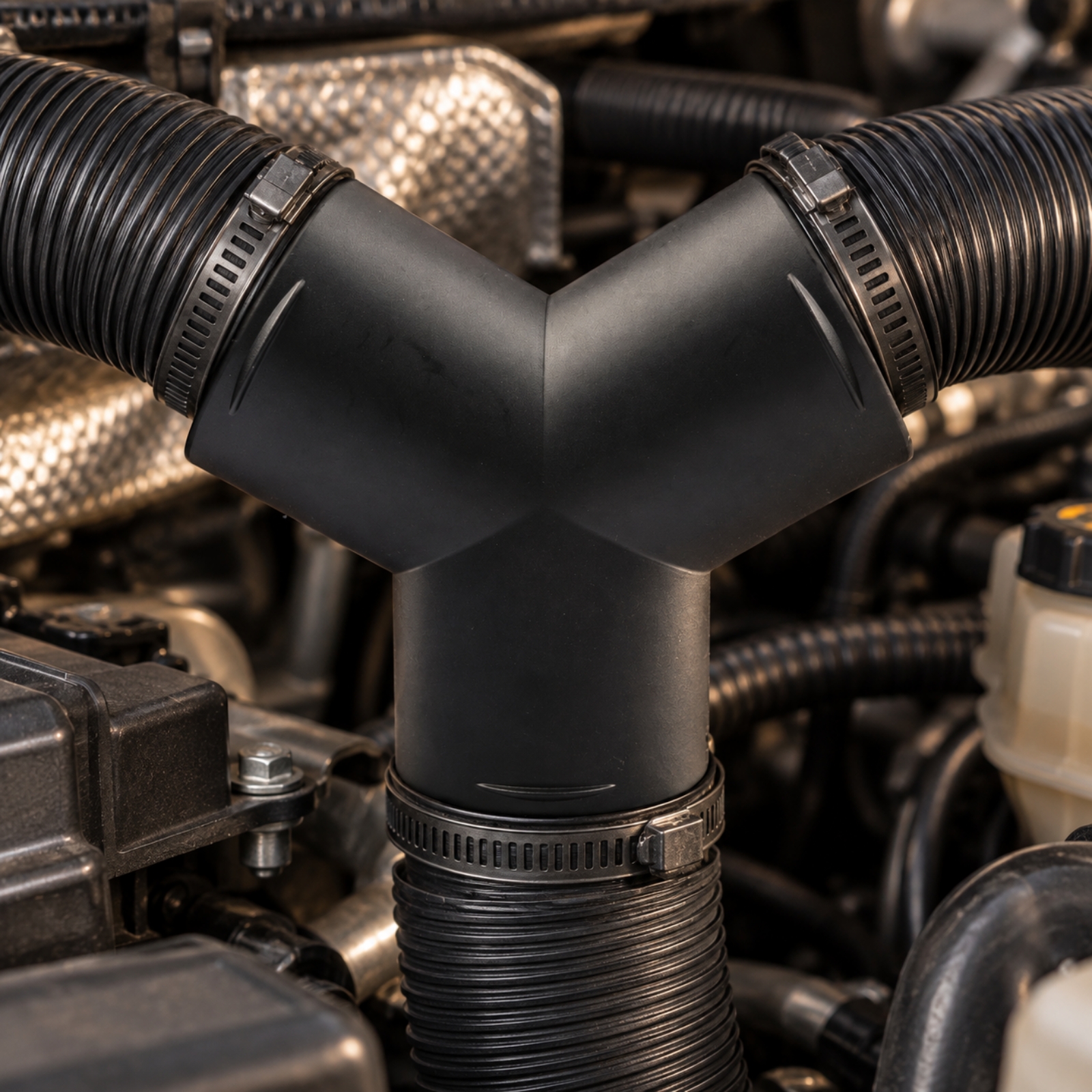 PA66 Kunststoff Y-Verteiler Luftdicht Y-Luftkanalverteiler Sturdy für - Produktbild 8