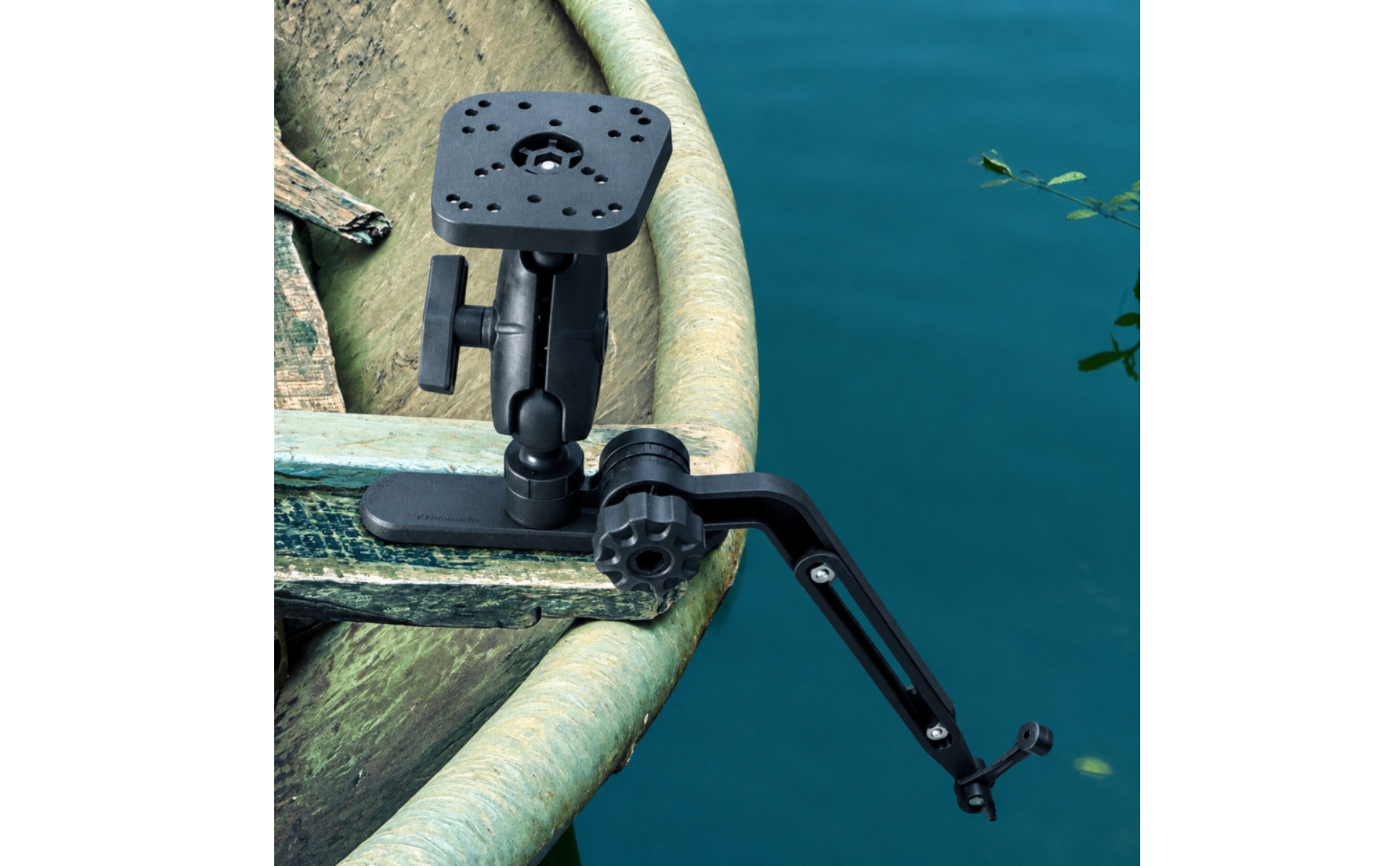 Adjustable Boat-Mounted Aquatic Detector Bracket Rotatable
