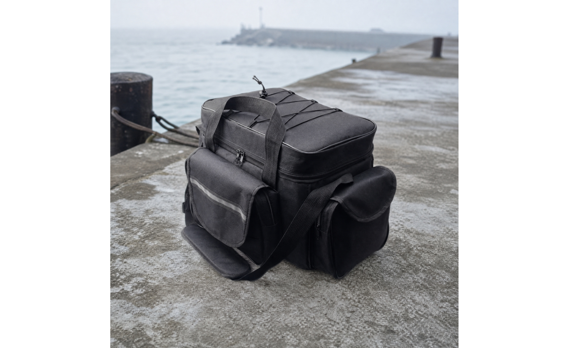 Tackle Bag Water Resistant Fishing Tackle Bag with Shoulder Strap Robust