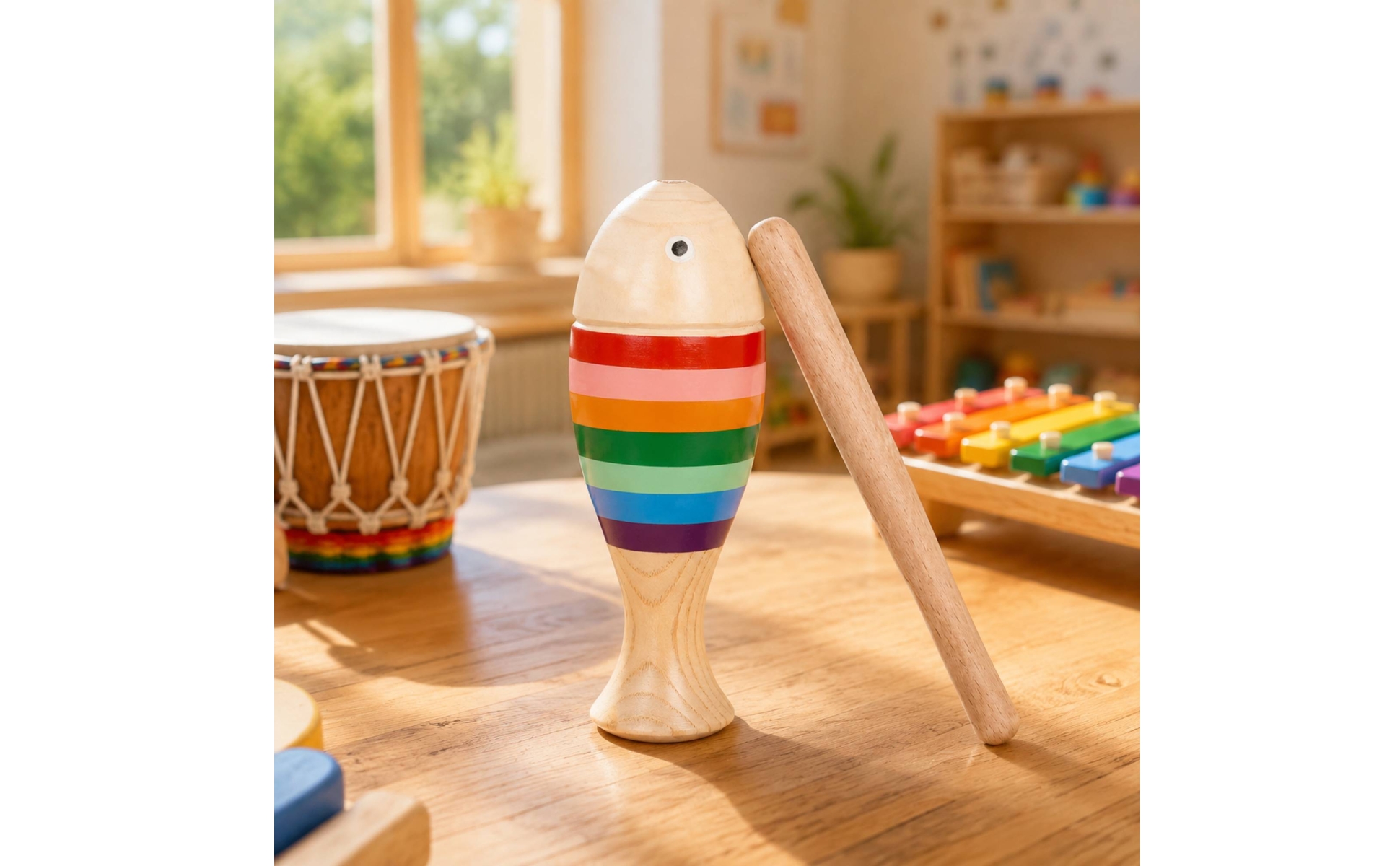 Musical En Bois Adapté Aux Enfants pour Éducation Musicale