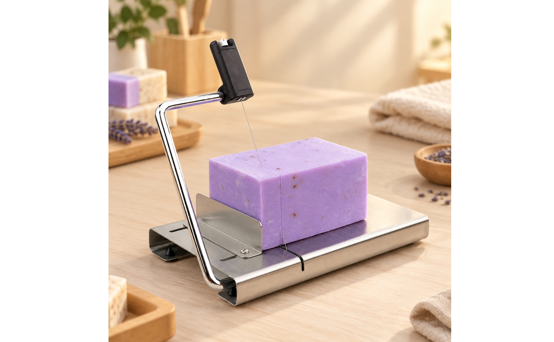 Soap Station Stainless Steel for Craft Workspaces, DIY Crafters