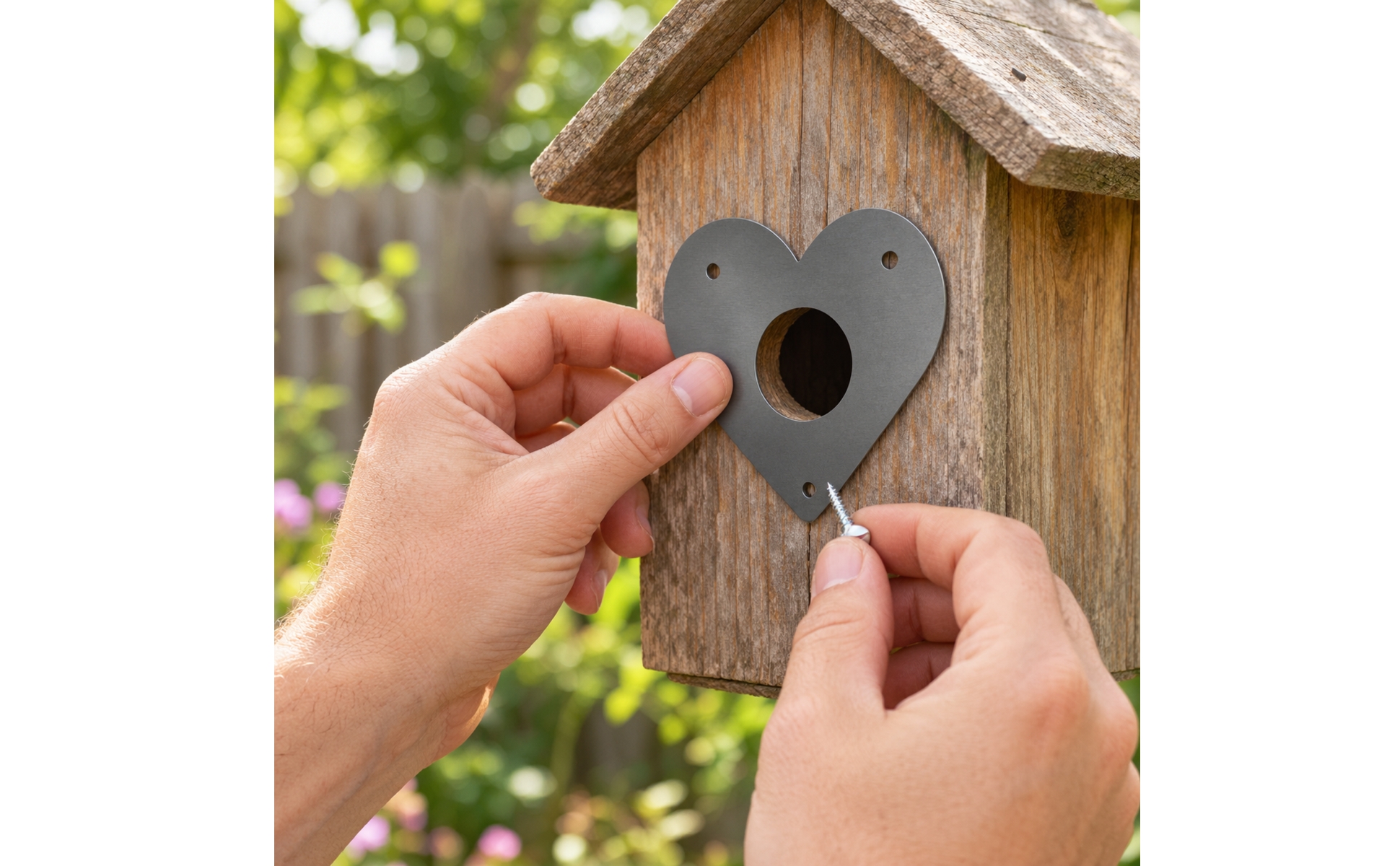 Birdhouse Accessory Weather-Resistant for Garden Bird Enthusiasts