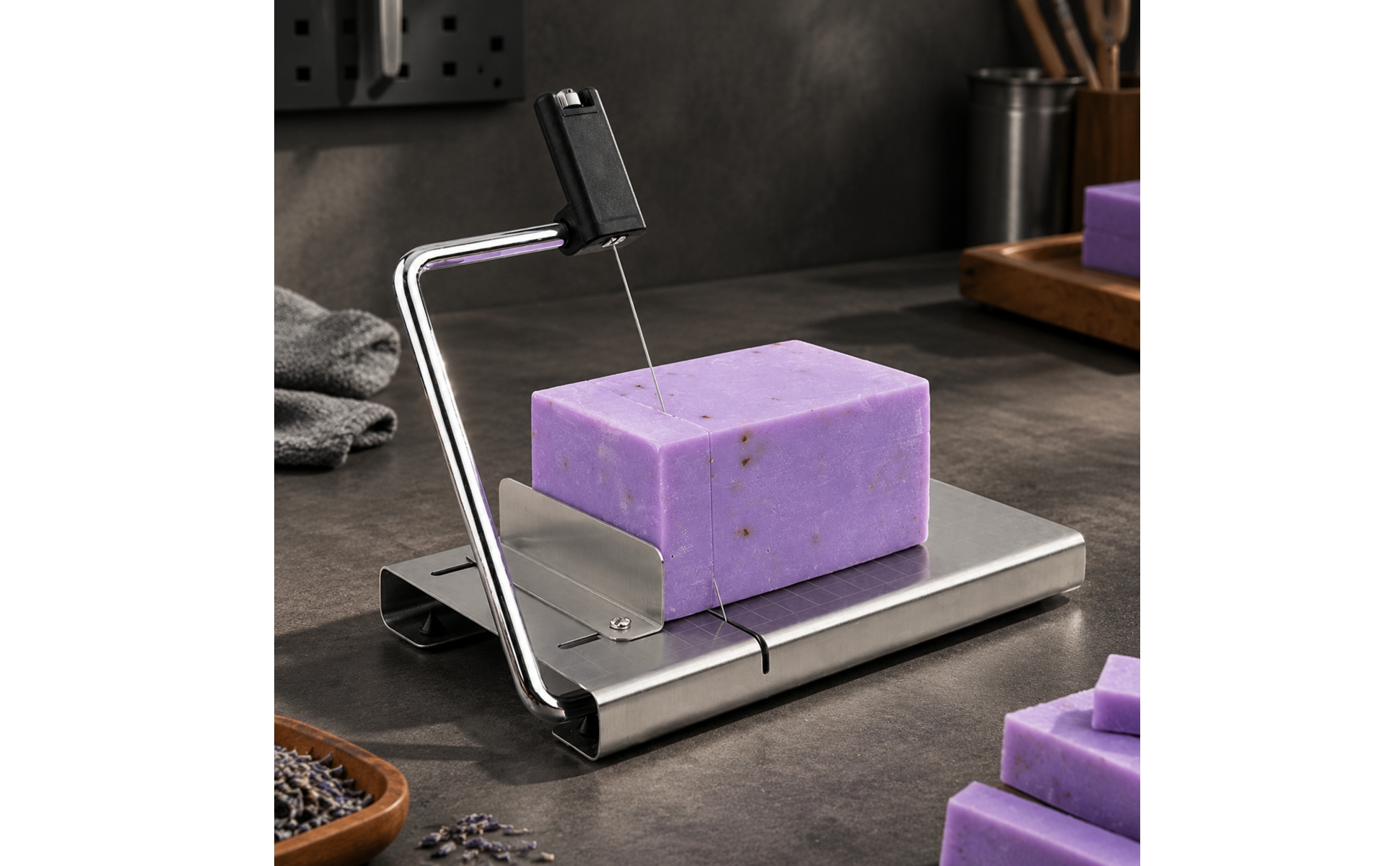 Soap Station Stainless Steel for Craft Workspaces, DIY Crafters