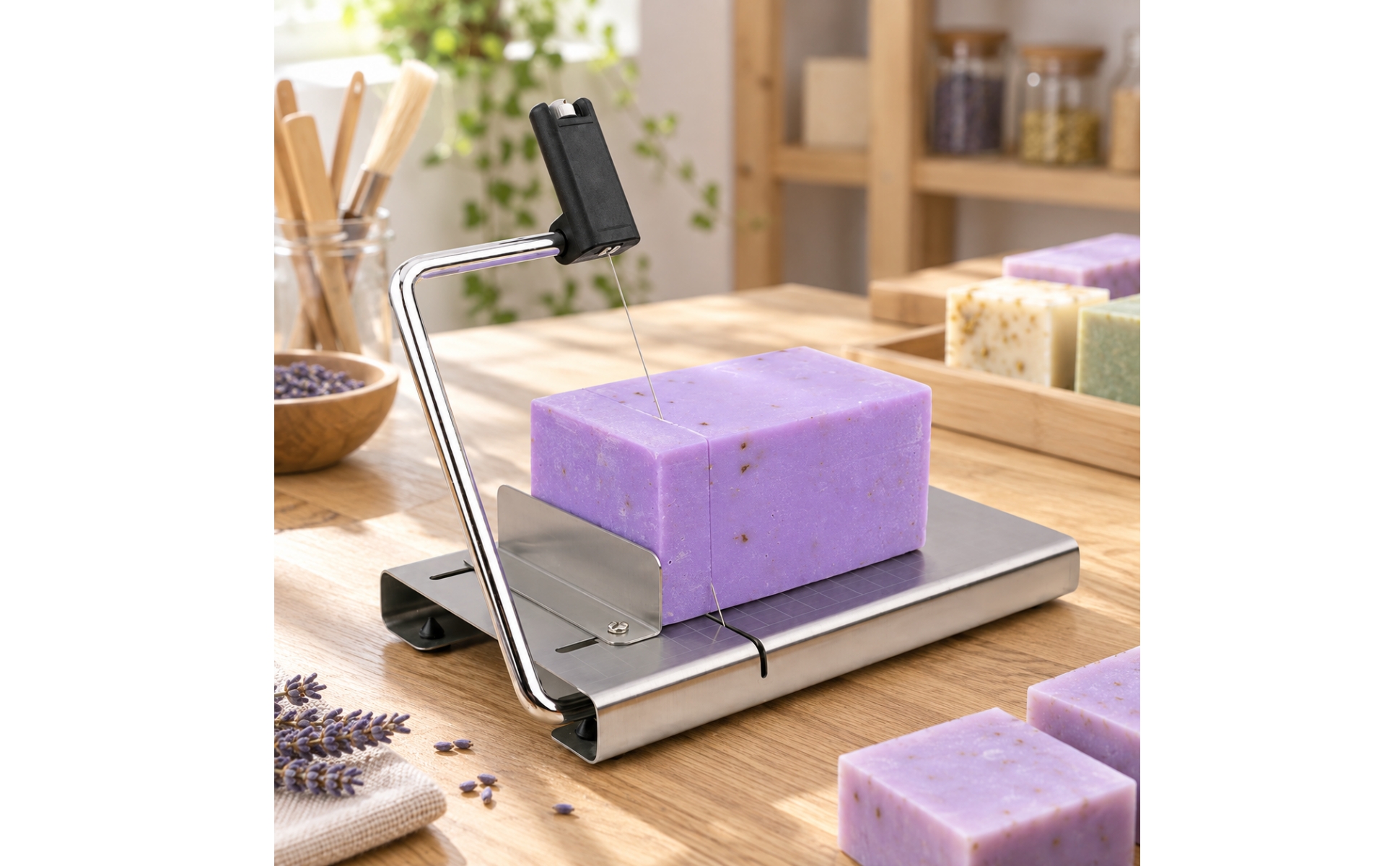 Soap Station Stainless Steel for Craft Workspaces, DIY Crafters
